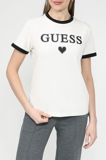 Футболка женская Guess V4RI04 K8FQ4 белая XS