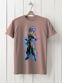 Футболка унисекс HYPNOTICA Аниме Драгонболл - 1110 розовая XL