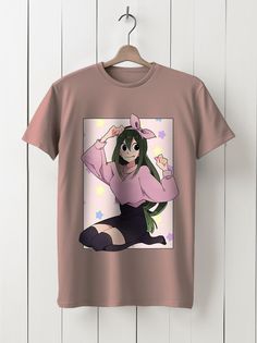 Футболка унисекс HYPNOTICA Аниме My Hero Academia - 922 розовая XS