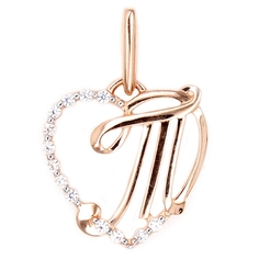 Подвеска из золота Golden Eagle 90076009, фианит