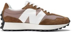 Кроссовки унисекс New Balance 327 коричневые 7 US