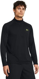 Лонгслив мужской Under Armour UA Tech 2.0 1/2 Zip черный 3XL