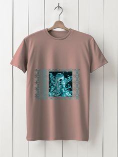 Футболка унисекс HYPNOTICA аниме - 40135 розовая 3XL