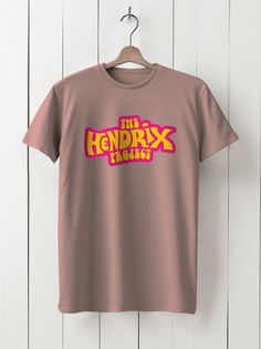 Футболка унисекс HYPNOTICA Музыка Jimi Hendrix - 255 розовая XL