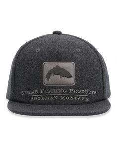 Бейсболка мужская Simms Trout Icon Cap graphite, one size