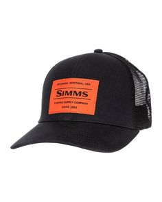 Бейсболка мужская Simms 13445 Black one size
