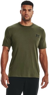 Футболка мужская Under Armour Sportstyle Lc Ss зеленая XLT