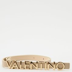 Ремень женский Valentino VCS6W555 бежевый, M