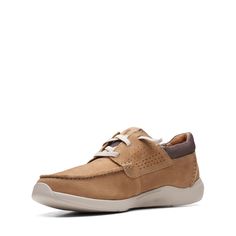 Полуботинки мужские Clarks 26164691 бежевые 48 EU