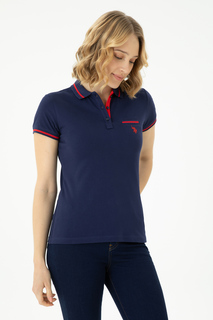 Футболка женская US Polo Assn G082GL0110GLORIA23 синяя S