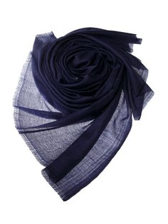 Палантин унисекс PASHMINA EMPORIUM KLS24-90 темно-синий, 75х210 см