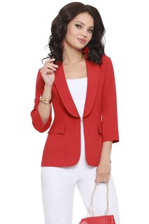 Жакет женский DSTrend Яркое заявление красный 50 RU