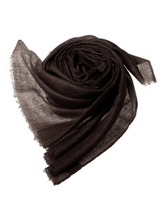 Палантин унисекс PASHMINA EMPORIUM PPS12-1109 темно-коричневый, 75х205 см