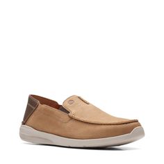 Лоферы мужские Clarks 26164700 бежевые 43.5 EU