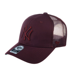 Бейсболка унисекс 47 BRAND B-BRANS17CTP-KM New York Yankees MLB бордовая, one size