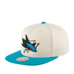 Бейсболка унисекс MITCHELL NESS 6HSSSH22085-SJSOFWH бело-голубая one size Mitchell&Ness
