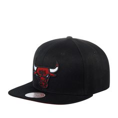 Бейсболка унисекс MITCHELL NESS 6HSSSH21270-CBUBLCK черная one size Mitchell&Ness