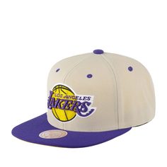 Бейсболка унисекс MITCHELL NESS 6HSSLD21078-LALOFWH бело-фиолетовая one size Mitchell&Ness