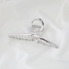 Заколка-краб женская CuteShop CS020 серебро