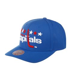 Бейсболка унисекс MITCHELL NESS HHSS5370-WCAYYPPPBLUE синяя one size Mitchell&Ness