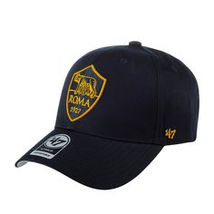 Бейсболка унисекс 47 BRAND ITFL-RAC01CTP-NY AS Roma ITFL темно-синяя, one size