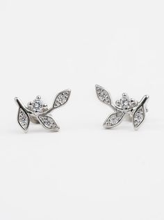 Серьги из латуни SHINE & BEAUTY 76678-89, кристалл