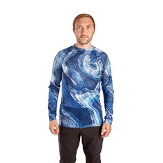 Лонгслив мужской NoBrand синий 2XL