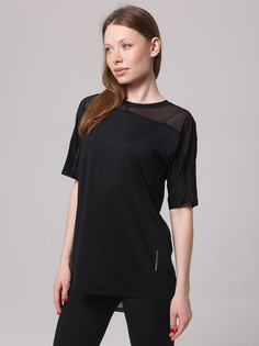Футболка женская CROSSSPORT ФЖДС-037 черная 56 RU