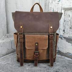 Рюкзак унисекс Orlen pack KS-01 коричневый, 40х30х11 см