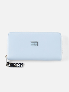 Кошелек женский Tommy Jeans AW0AW15835, голубой-C1O