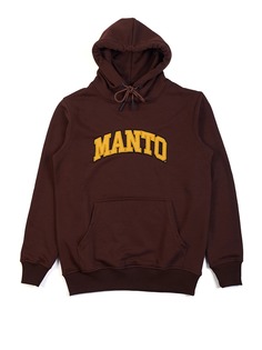 Худи мужское MANTO man191 коричневое 52-XL