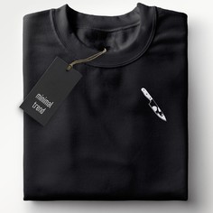 Футболка мужская HYPNOTICA нож череп смерть - 1125 черная S