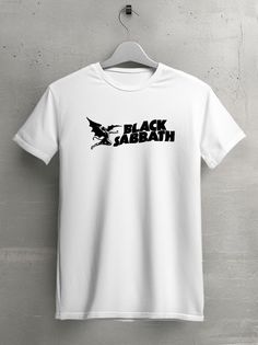 Футболка мужская HYPNOTICA музыка Black Sabbath - 1539 белая L