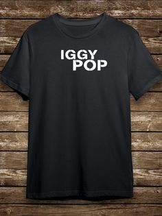 Футболка мужская HYPNOTICA музыка Iggy Pop - 1590 черная XL