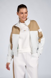 Олимпийка женская Anta 862418730 ICONIC A-STRETCHY SHAPE бежевая 2XL