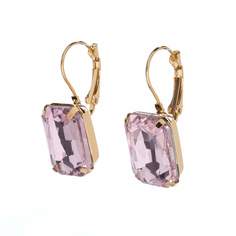 Серьги из бижутерного сплава Moon Paris ML-24.03-0244, кристалл