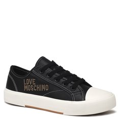 Кеды женские Love Moschino JA15542G черные 41 EU