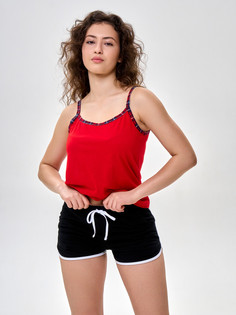 Повседневные шорты женские Монотекс 63 черные 50 RU