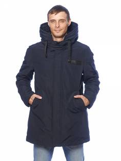 Зимняя куртка мужская Clasna 3543 синяя 50 RU