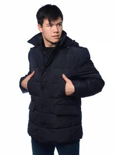 Зимняя куртка мужская Clasna 3361 синяя 46 RU
