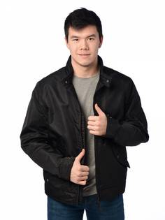 Куртка мужская Clasna 3689 черная 50 RU