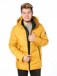 Зимняя куртка мужская Kasadun 4143 желтая 48 RU