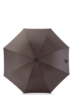 Зонт-трость мужской полуавтоматический Eleganzza Т-05-FF0455XL серый