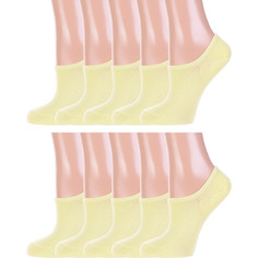 Комплект носков женских Hobby Line 10-Нжу562 зеленых 36-40, 10 пар