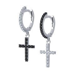 Серьги из серебра SOKOLOV 94026500, фианит