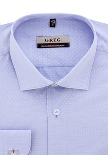 Рубашка мужская Greg 213/199/085/Z голубая 39