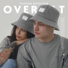 Панама унисекс Overhat 10133333 серая, р.56