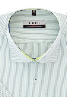 Рубашка мужская Greg 141/109/118/Z/1 зеленая 39