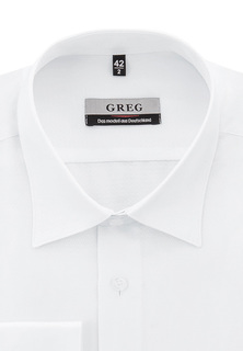Рубашка мужская Greg 113/319/1093 белая 44