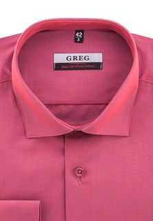 Рубашка мужская Greg 620/131/66022/H/Z розовая 38